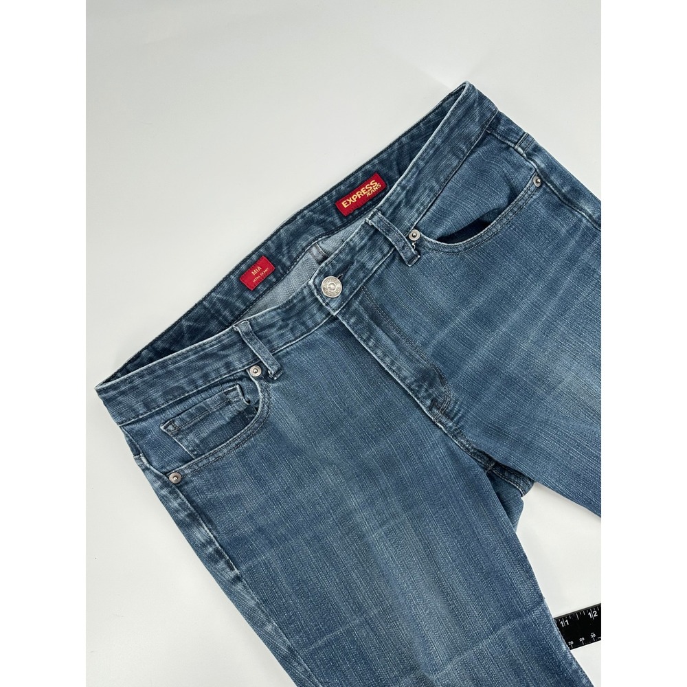Express Womens MIA Ultra Skinny Jeans Blue Wash Size 10S